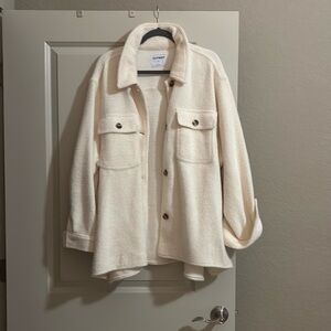 OLD NAVY WHITE COAT